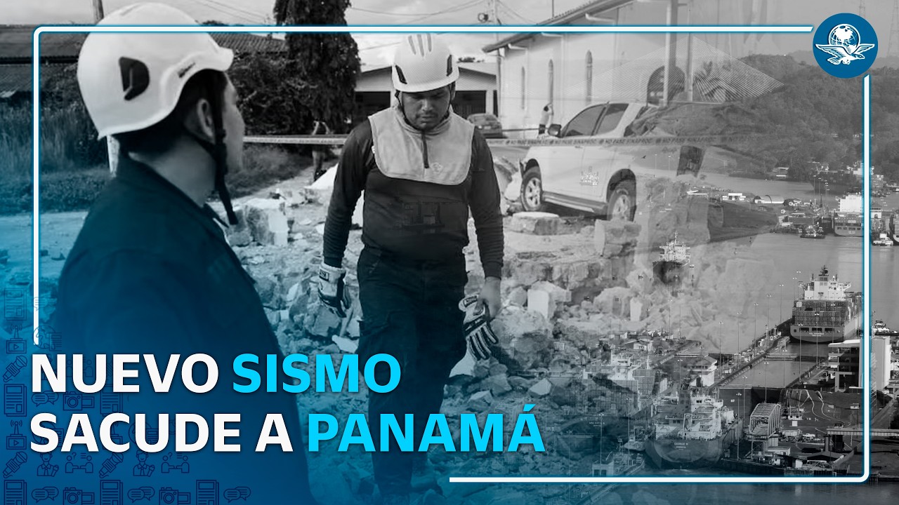 Sismo de magnitud 5.6 sacude a Panamá a tres semanas de terremoto de 7.7
