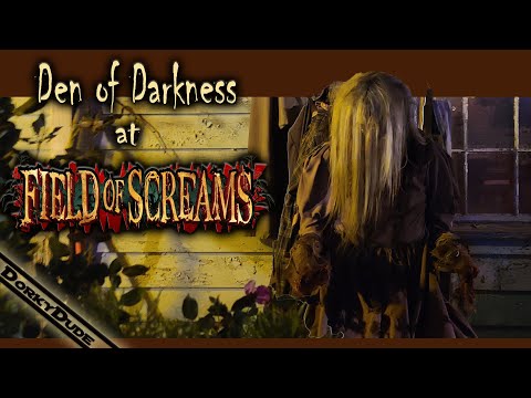 Den of Darkness at Field of Screams - Mountville, PA. - haunted house walkthrough highlights 2022