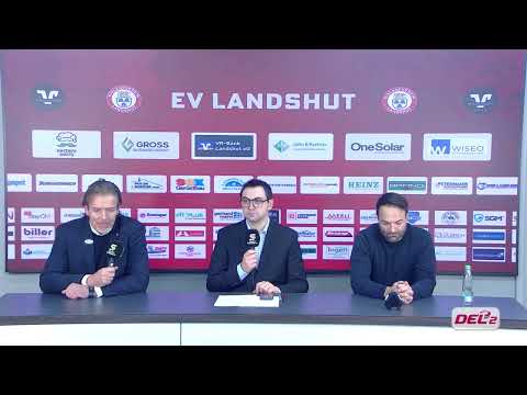 EV Landshut vs Blue Devils Weiden (30.11.2025) – Pressekonferenz