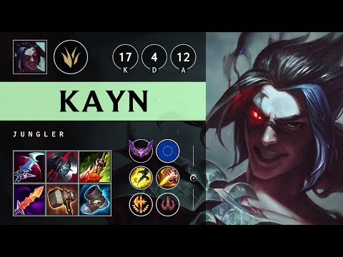 Kayn Jungle vs Dr. Mundo: Dominating - EUW Master Patch 14.24