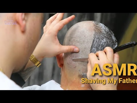 ASMR Head Shave - Best Asmr Sound At Barber Shop Video