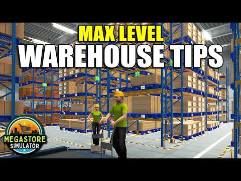 How I Manage My Max Level Warehouse | Megastore Simulator