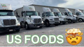 US Foods run my city! Food Service Takeover! #FoodService #Trucking