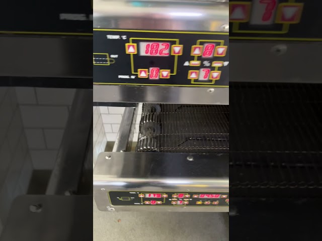 1146806 Belt pizza oven OEM for pan pizza double floors