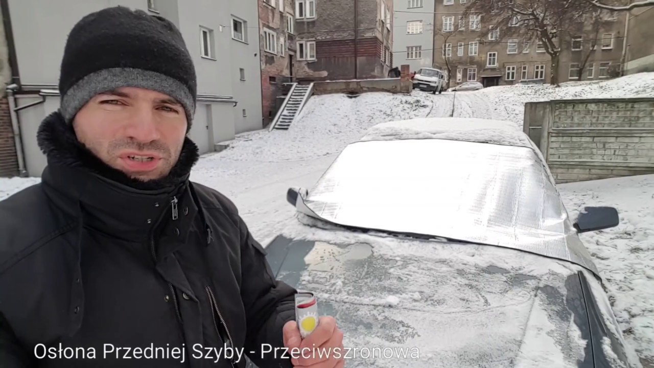 Jak zabezpieczyć przednią szybę samochodu przed śniegiem Osłona przeciwszronowa przedniej szyby