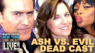 Bruce Campbell & Lucy Lawless land on Marvel LIVE!