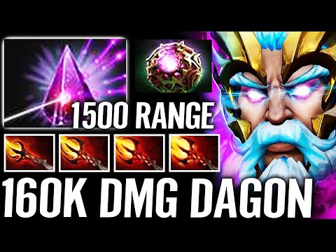 🔥 160.000 DMG Zeus DAGON Build — 1500 Range Seer Stone + Octarine Strongest Nuker Dota 2 Pro