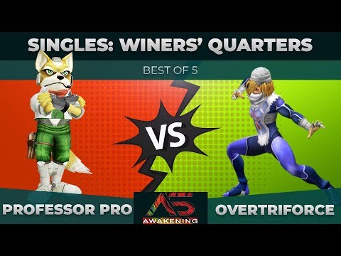 Professor Pro vs Overtriforce - Winners' Quarterfinals: Melee Singles - Awakening 5 | Fox vs Sheik