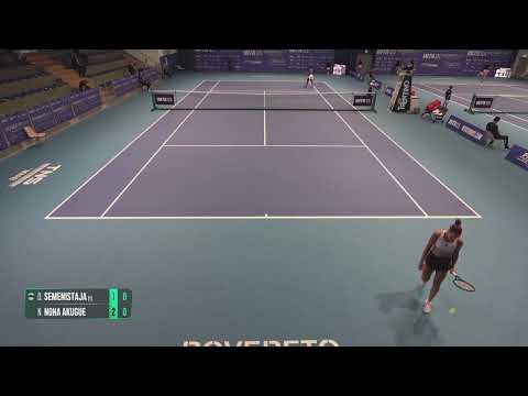 Darja Semenistaja vs Noma Noha Akugue | RoveretOpen Citta della Pace 2025