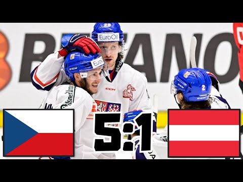 Česko vs Rakousko | Příprava na MS 2024 (EHCH)
