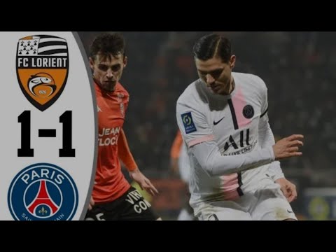 PSG vs Lorient Goal Highlights - Icardi | mauro icardi last minute goal 😱 #psg #icardigoal