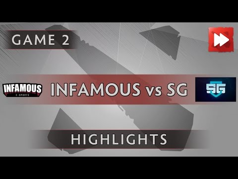 Infamous -_^ vs SG e-sports [Game 2] ProDotA Cup Series by Azubu.tv - Dota Highlights