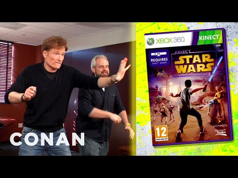 Clueless Gamer: Conan Reviews "Kinect Star Wars" | CONAN on TBS