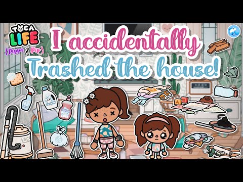 Toca Life World | I accidentally trashed the house!? #19 (Pippa & Pip series) Toca Boca