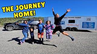 Driving Home to Our New House in Alaska!