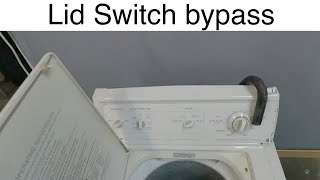 Kenmore Washer Lid Switch Bypass — Works for Whirlpool, Maytag, Amana & More