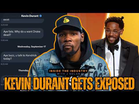 Kevin Durant Exposed for Hating on Kendrick Lamar & NBA Teammates