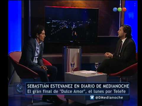 Sebastián Estevanez en Diario de Medianoche -Telefe Noticias