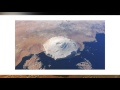 Olympus Mons shield volcano on the planet Mars.