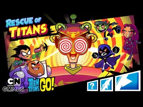Teen Titans Go! - Rescue of Titans [Cartoon Network Games] Video