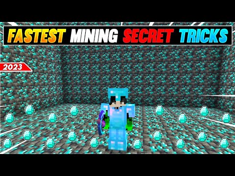 Fastest Mining Secret Tricks 1.19 |in Minecraft 2023