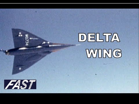 Delta Wing research which led to Concorde. Features  HP115 & Fairey Delta 2 experimental aircraft.
