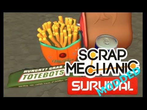 Scrap Mechanic Survival | Modded - New World - Balance Test #1