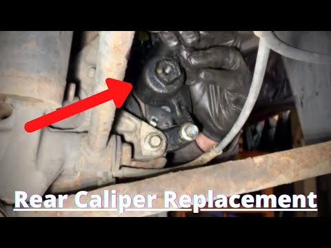 How to Replace a Rear Caliper Chevy Impala