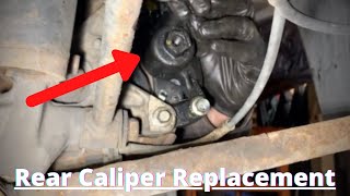 How to Replace a Rear Caliper Chevy Impala