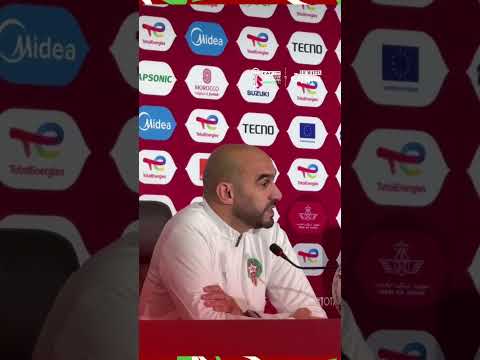 وليد الركراكي: قدمنا مباراة جيدة في الافتتاح والأهم هو الفوز