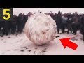 Top 5 MASSIVE Snowballs VS Hills