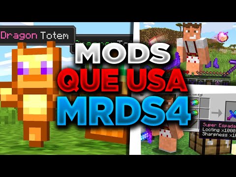 Dreame - TOP 4 MODS QUE USA MRDS4 Minecraft JAVA 1.17 1.16 | PACK de ADDONS para MINECRAFT JAVA 2021