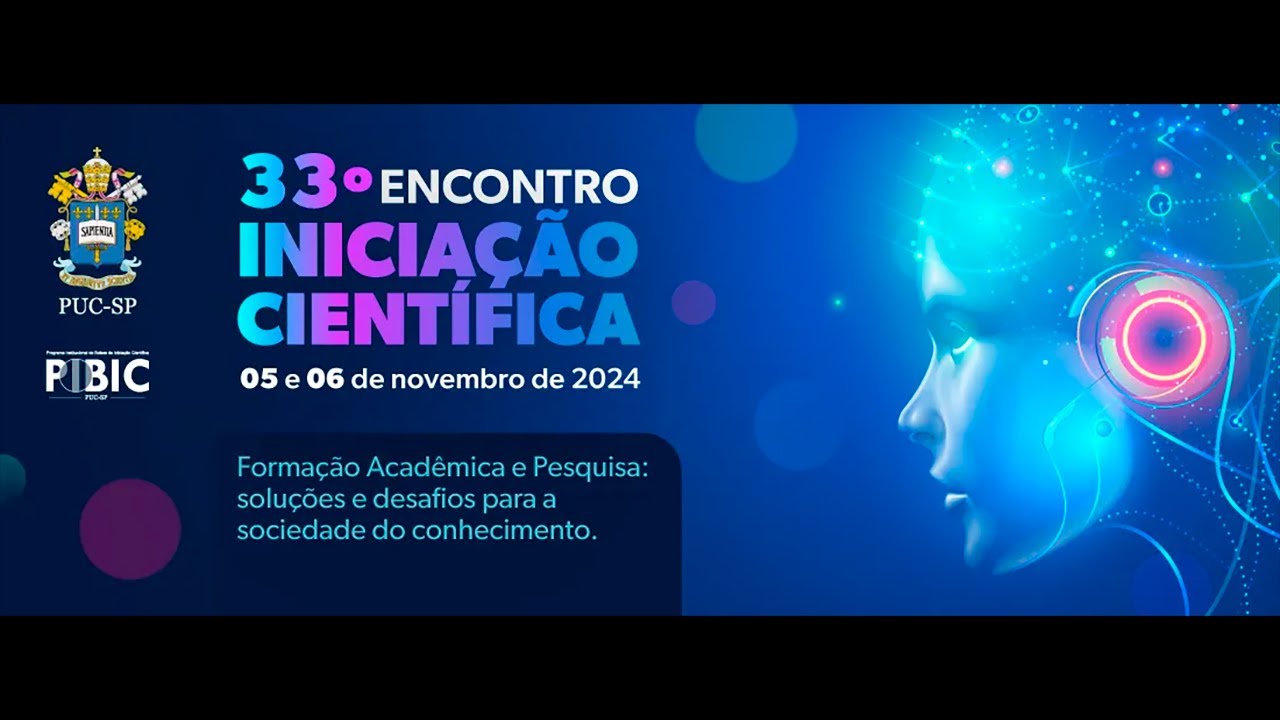 33º Encontro de Iniciação Científica - Abertura