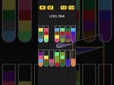 water sort puzzle level 2949