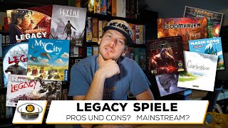 "Legacy" Brettspiele - Pros & Cons, Im Mainstream angekommen?
