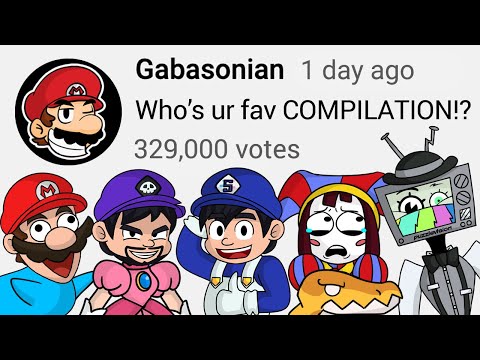 Funny SMG4 & DIGITAL CIRCUS Poll Compilation 3