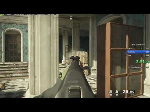 Black Ops Cold War End Of The Line Speedrun 6:50