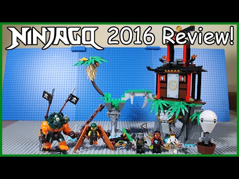 LEGO Ninjago Tiger Widow Island Review - LEGO Set 70604 [2016 Skybound]
