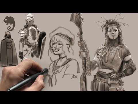 90MAC Life Drawing Class - COSPLAYERS
