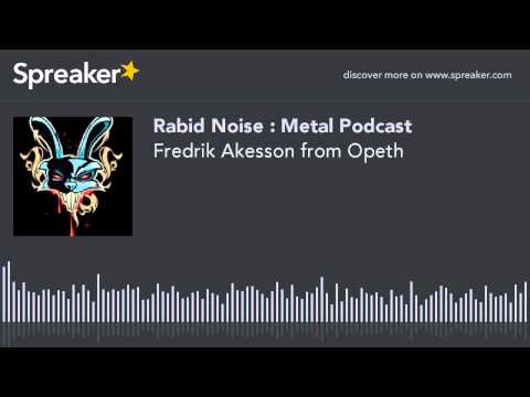 Fredrik Akesson from Opeth