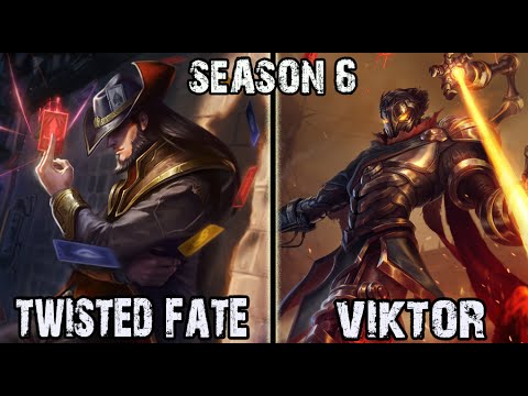 Dade Twisted Fate vs Viktor MID Ranked Challenger Korea