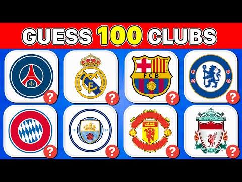 GUESS THE FOOTBAL CLUB | FOOTBALL TEAM LOGO QUIZ ⚽️ FOOTBALL QUIZ 2025