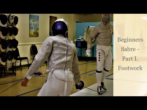 Intro to Beginners Sabre Pt 1: Footwork (OSM Fencing)