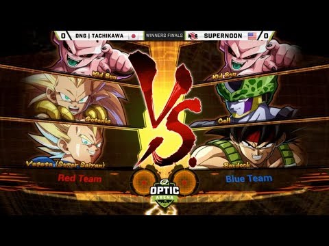 OpTic Arena 2018 DBFZ - Tachikawa Vs. NRG | Supernoon Dragon Ball FighterZ Winners Finals