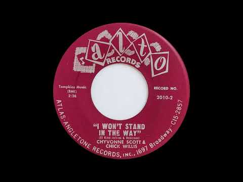 Chyvonne Scott & Chick Willis - I Won't Stand In The Way
