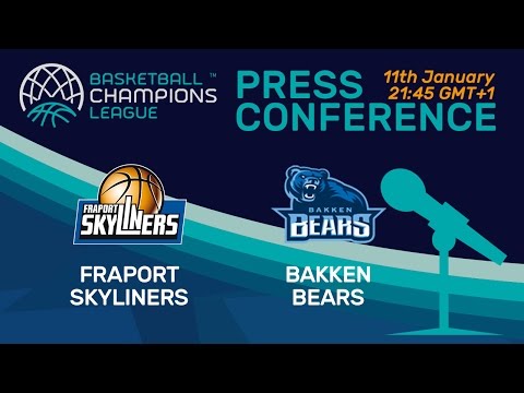 Fraport Skyliners v Bakken Bears - Press Conference - Basketball Champions League