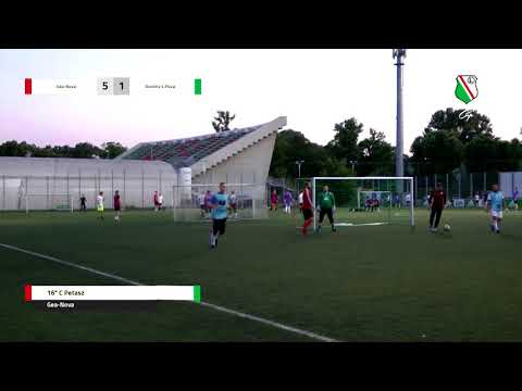 Skrót meczu 8 kolejki. Gea Nova - Domino's Pizza (Legia Biznes Cup 2018)