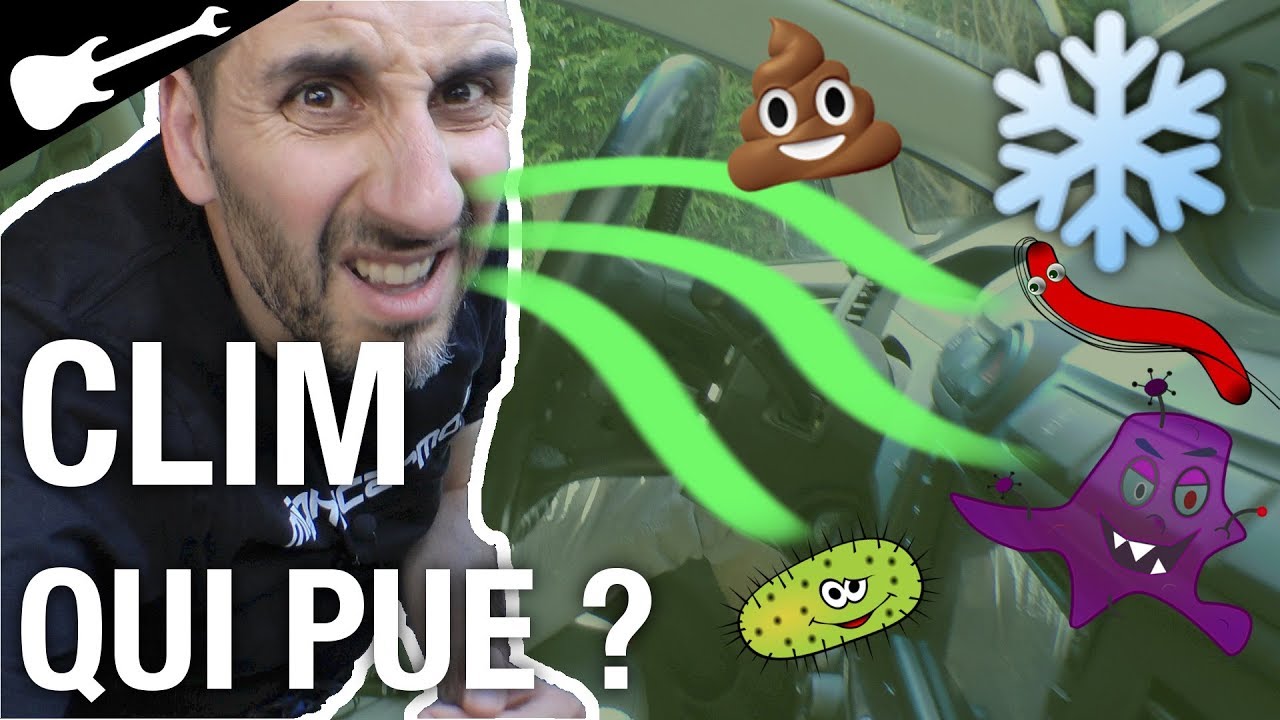 😖 Mauvaises Odeurs 💩de CLIMATISATION ❄️  La SOLUTION ✅