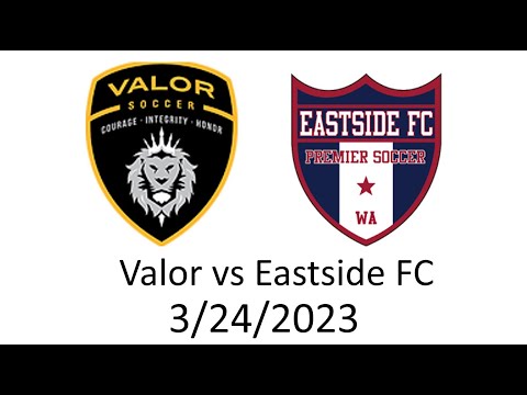 3-24-2023: Valor B10 PB U13 vs Eastside FC Red