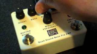 Video thumbnail for 【試奏動画】FREEDOM Quad Sound Bass Pre Amp SP-BP-01 ベースプリアンプ by chuyaonline